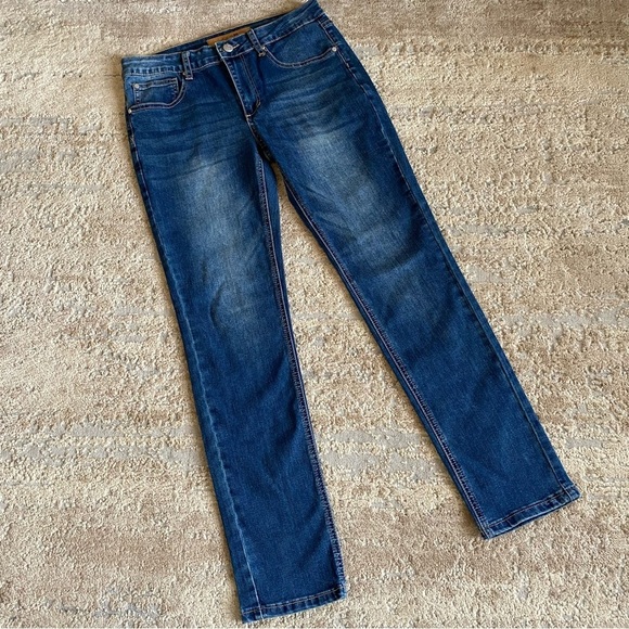 Joe's Jeans Skinny Jeans Medium-Dark Wash Mid Rise No Distressing: 14 - Picture 2 of 11